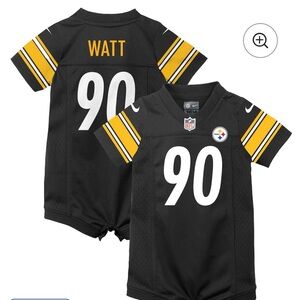 Nike Black and Yellow One Piece Jersey